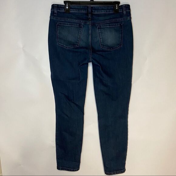 PrAna skinny jeans size 12/31 dark wash - Picture 2 of 4